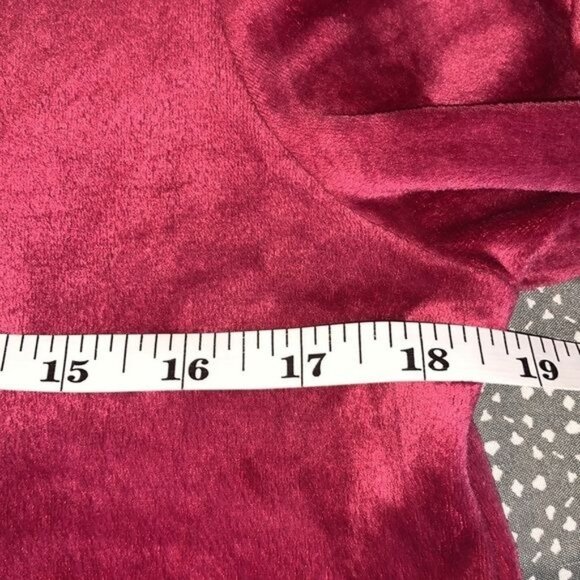 Kate Spade Sparkle And Shine Velour Sweatshirt S - Picture 7 of 8